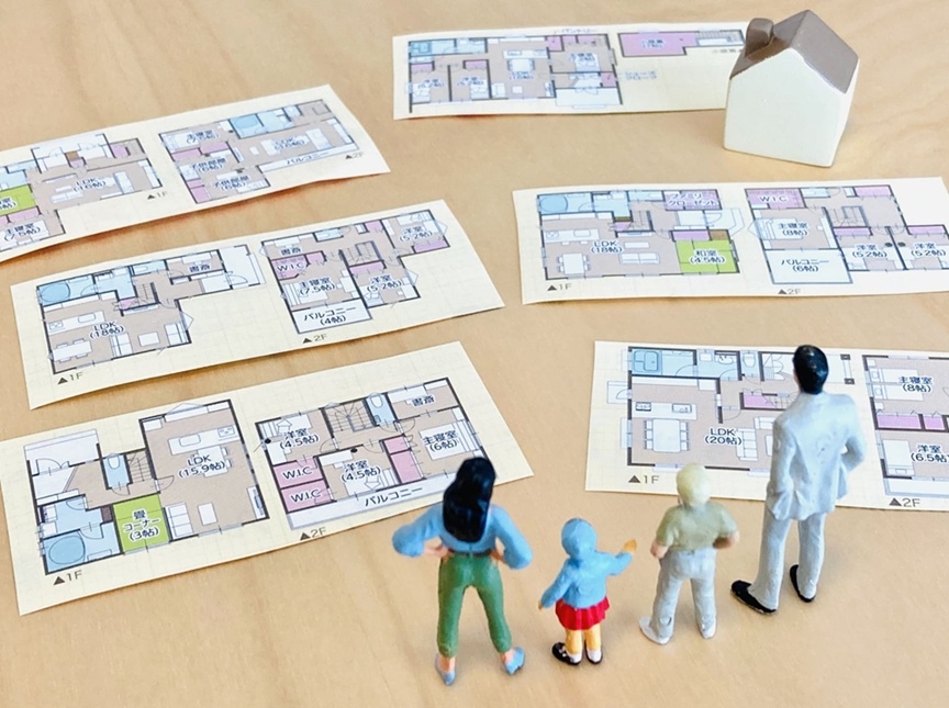 注文住宅の間取りを検討する際に押さえておきたい考え方